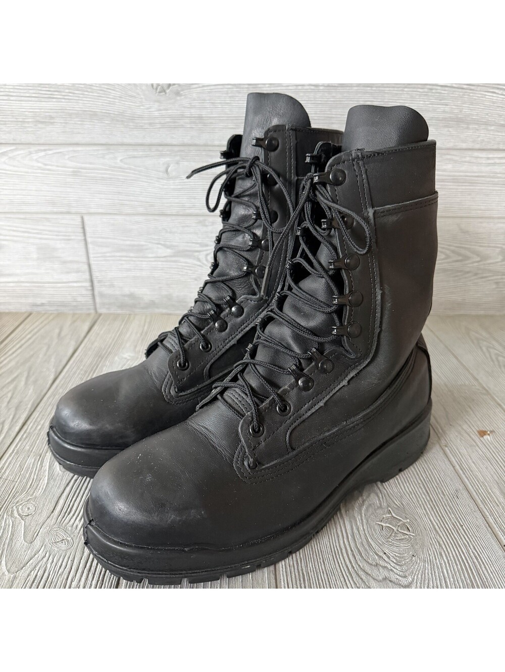Belleville 360ST Men’s 10 W Safety Toe Military Combat Boots Black Vibram USA